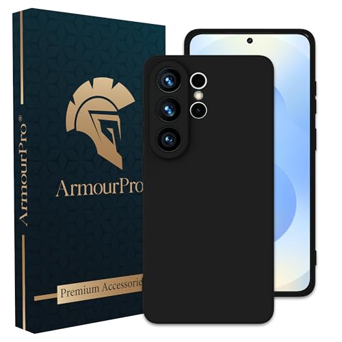 Image of ArmourPro Soft Silicone Back Cover for Samsung Galaxy S26 Ultra | Black