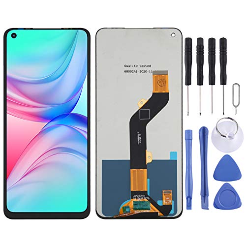 Lihuoxiu Mobile Phone Replacement Parts LCD Screen and Digitizer Full Assembly for Infinix Hot 10 X682B, X682C Telephone Accessorie