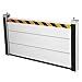 Aluminum Flood Protection Barrier 48.03x23.62in Flood Door for Basement Backyard