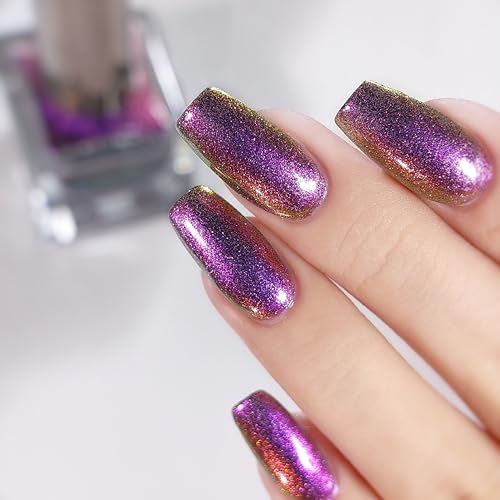 Image of Multi Chrome | Color Changing | Boutique Nail Lacquer | Nail Polish Collection (Bubbly Bombshell)