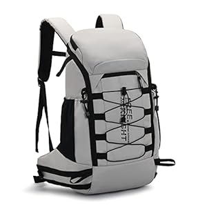Bseash 40L Leichter wasserdichter Wanderrucksack mit Regenschutz, Outdoor Sport Reise Tagesrucksack Reisetasche für…