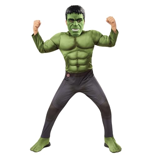 Rubies Marvel-Avengers Endgame Hulk Disfraz, Dibujo Animado, Multicolor, 3-5 años (Rubie'S 700686_S)