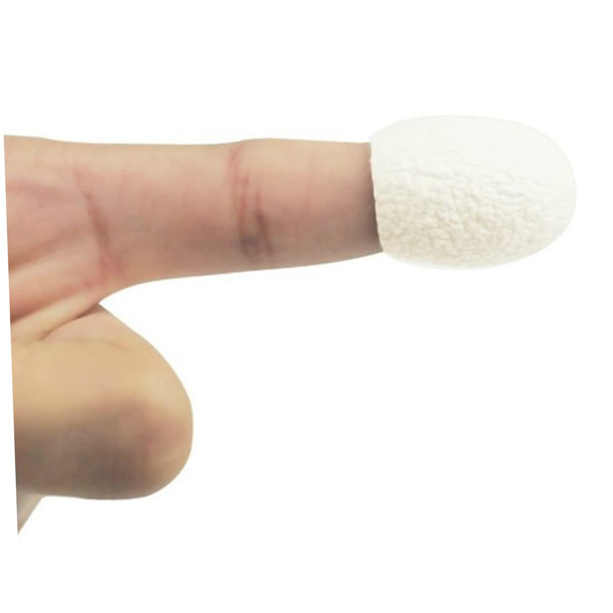 DOITOOL 600 Piezas De De Seda Para Frotar Los Dedos Limpieza De Seda Belleza Bolas Faciales Accesorios Faciales Exfoliante De De Seda Natural Plato De Monómero De