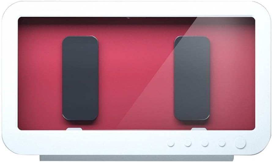 Rotatable Bathroom Shelf Under 7 Mobile Phone Holder Wall Hanging Punch-Free Toilet Shower Bath Waterproof Storage Box