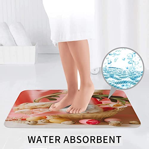 Badematten Set 3 Teilig,Toilettenmatte Set,3Er Badgarnitur Badezimmer Matte Set Dusch Bade Matte Vorleger Teppich 3D… – Bild 6