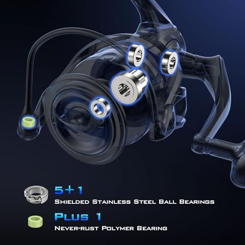 kastking kapstan elite saltwater spinning fishing reel up to 55lbs max drag big game fishing reel ipx6 waterproof amp corrosion-resistant bearing system - ideal fishing gifts for saltwater fishing