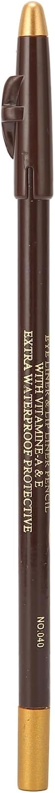 Brrnoo Professional Beard Pencil Filler Styling Tool for Neat & Thick Beards (Dark Brown)
