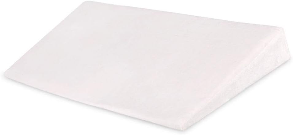 thorityau Crib Wedge Pillow for Baby Comfort Therapy Baby Sleep Pillow Reflux Pillow Wedge 15-degree Incline Universal Baby Support Wedge