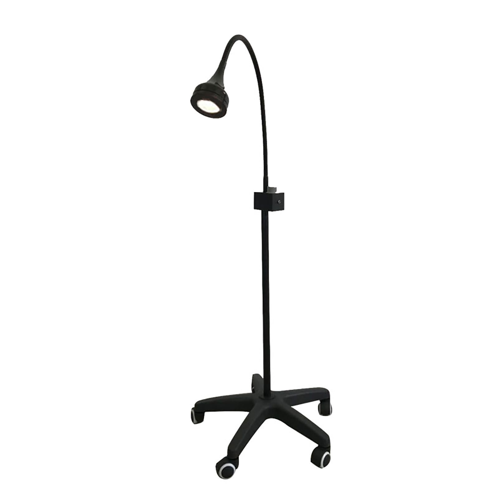 Generico Lampada per Luce Orale Dentale da 3 W, Lampada per Visita Medica a LED con Base Mobile, Lampada per Visita chirurgica con Supporto da Pavimento, Lampada Mobile per Animali Domestici, Lampada