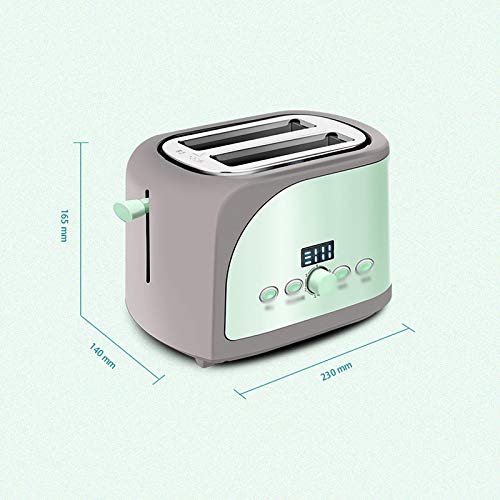 NXYJD Edelstahl Brotbackautomat Elektro Toaster Kuchen Toast Sandwich Ofen Grill 2 Scheiben Automatische… – Bild 3