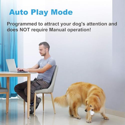 Louttary Intelligentes Interaktiv für Hunde, Welpen und hält Ihr Haustier den ganzen Tag unterhalten, App-Steuerung, sicher und langlebig.