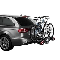 Thule VeloCompact Fahrradträger, Fahrradträger Anhängerkupplung Black/Aluminum, 2 Bikes – Ansicht 3