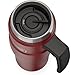 THERMOS Stainless King Vacuum-Insulated Travel Mug, 16 Ounce, Rustic Red