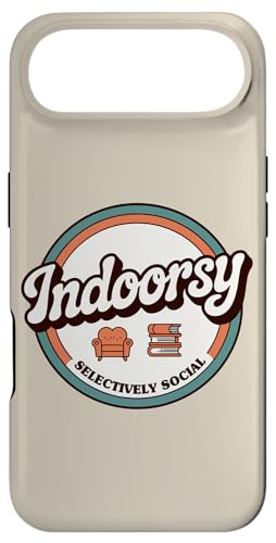 Indoorsy Selectively Social �r���e�[�W ���Љ�I �����I �X�}�z�P�[�X iPhone Air �p