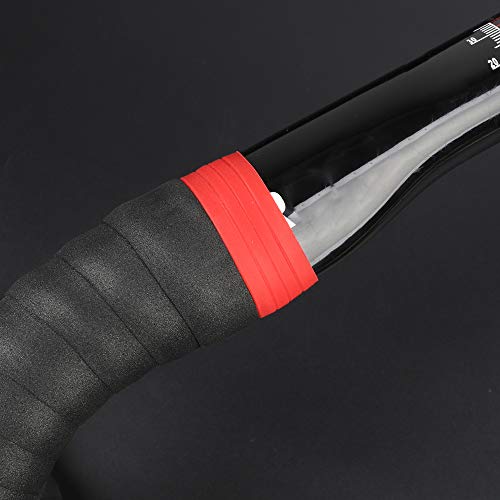 Anéis fixos em fita, Andoer 1 par de tampão de silicone para estrada lebar bicicleta guiador barra f