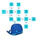 Mobi - The Numerical Tile Game in a Whale Pouch