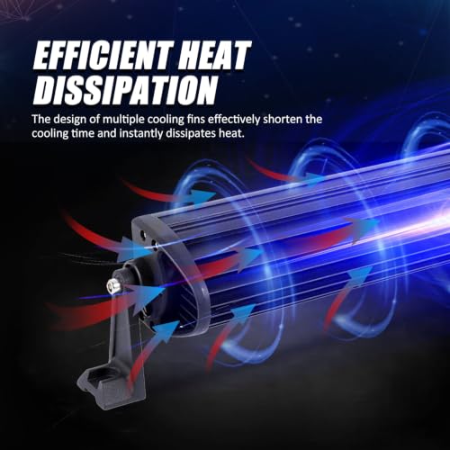 Image of Auxbeam 50 Inch LED Light Bar, 288W 5D Waterproof Off Road Driving Lights