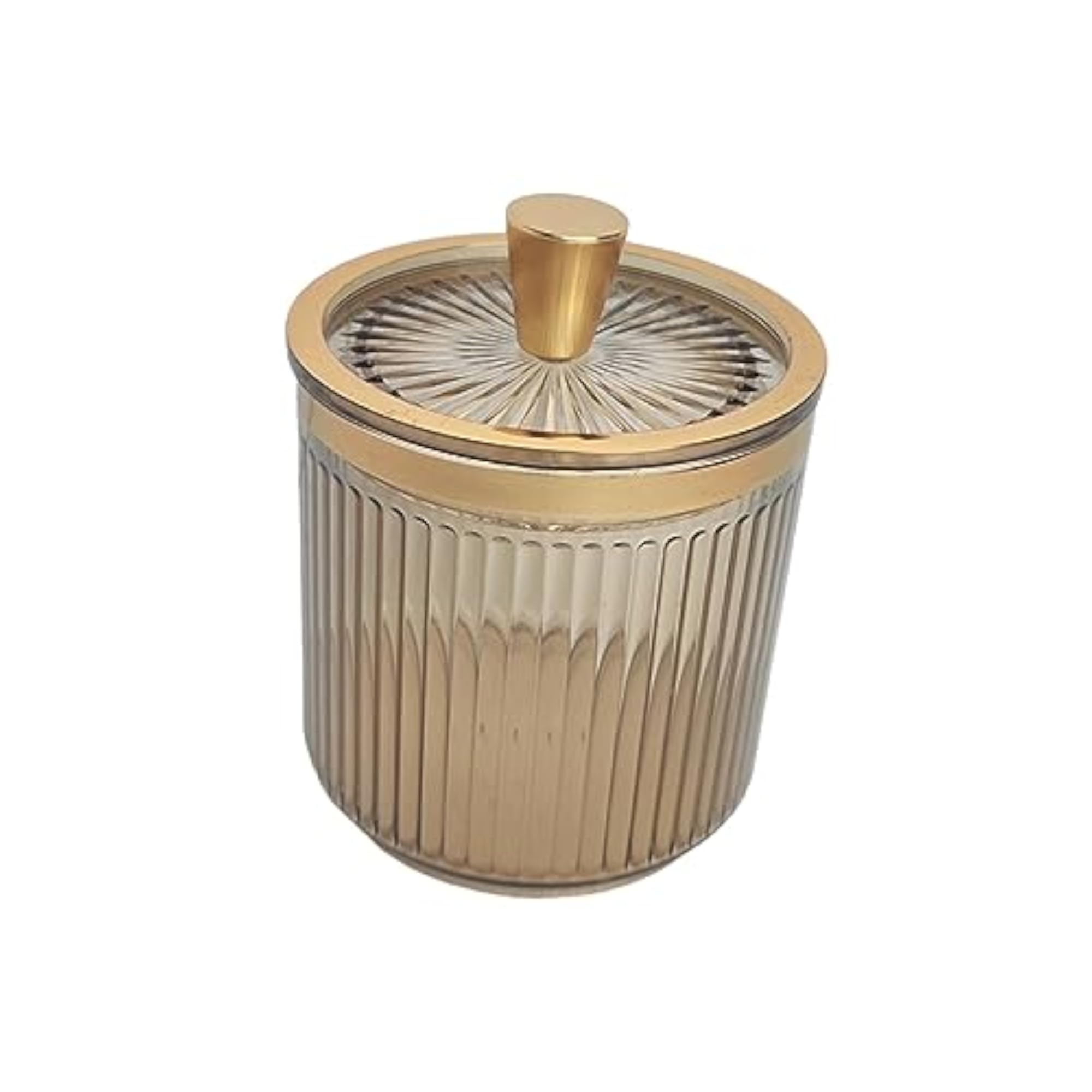 4x Multifunctional Makeup Cotton Swab Ball Holder Jar