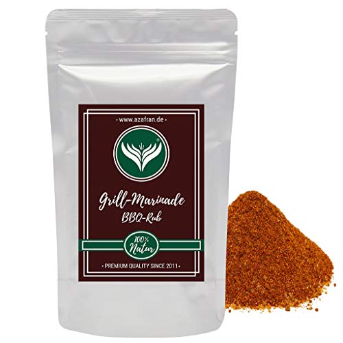 Azafran BBQ Rub Magic Dust Art, Marinade zum Grillen für Fleisch, Gemüse oder Grillkäse 250g