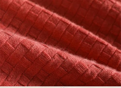 Mens 100% Merino Wool Sweater Round Neck Pullover Knitting Loose Thin Cashmere Sweater3