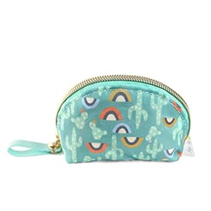 Itzy Ritzy Everything Storage Pouch; Comfortably Holds 2 Pacifiers; Snap Handle Attaches to Diaper Bag, Stroller or…
