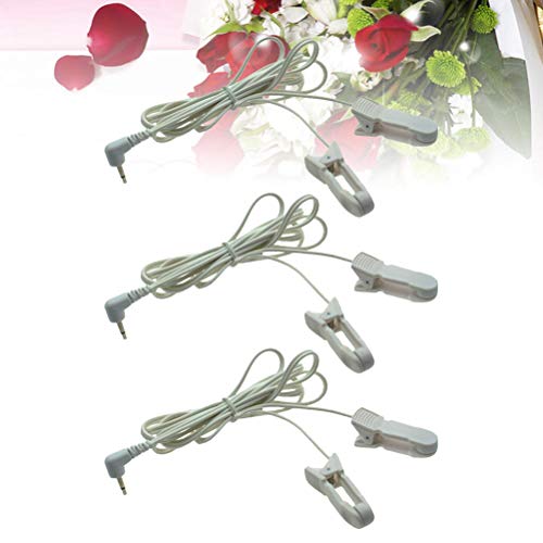 ABOOFAN 3 peças de choque elétrico Pluse Clímax Masturbação mamilo grampos labiais grampos brinquedo