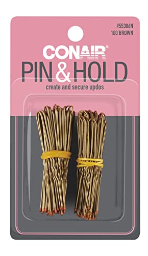 Conair 55306N Bronze Hair Pins 100 Count