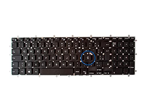 Teclado Dell Inspiron 15 5565 5567 5570 5575 7566 7567 5765 - Kazuk