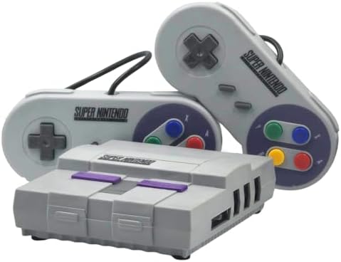 Game Retro Mini Super Nintendo + 150 mil Jogos + 2 Controles + Pa...