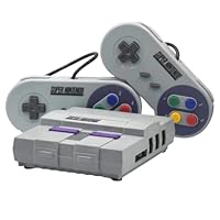 Game Retro Mini Super Nintendo + 93 mil Jogos + 2 Controles + Pack com todos os Jogos de Snes (Controles SNES)