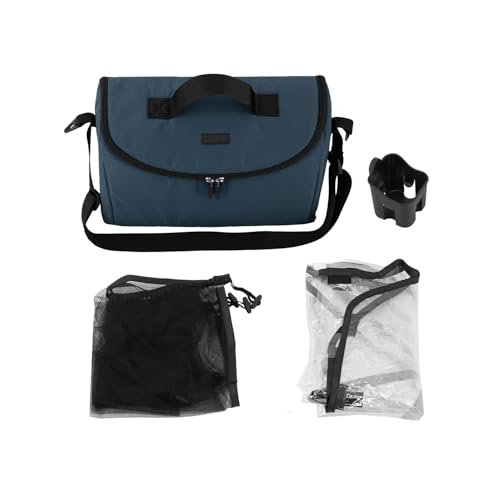 Miniatura 23 de Silla De Paseo Momi Clara A Partir De 6 Meses, Hasta 22 Kg De Peso Corporal, Arnés De Seguridad De 5 Puntos, Cubrepiernas, Portavasos, Cesta De Compra, Bolso, Mosquitera, Protector De Lluvia