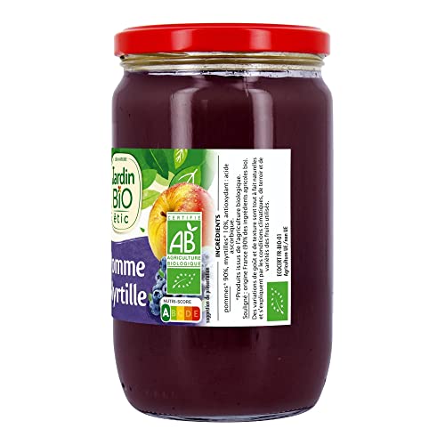 Jardin BiO étic Dessert Biofruits Pomme Myrtille Lot de 2 - vue 3