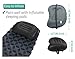 TREKOLOGY Ultralight Inflatable Camping Travel Pillow - ALUFT 2.0 Compressible, Compact, Comfortable, Ergonomic Inflating Pillows for Neck & Lumbar Support While Camp, Hiking, Backpacking