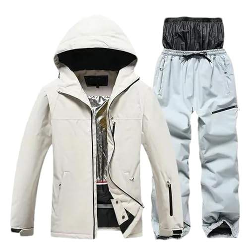 Combinaison de neige imperméable pour homme veste et pantalon d'hiver