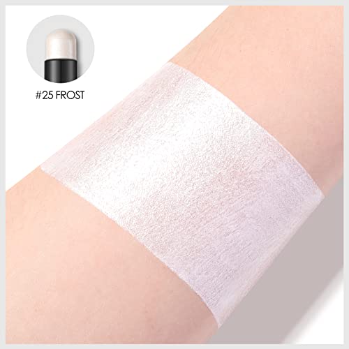Focallure Shimmer And Matte Cream Eyeshadow Stick,Smooth Brilliant Eye Brightener Pencil For Women,Long Lasting Waterproof Eye Shadow And Liners Makeup,Frost thumb #5