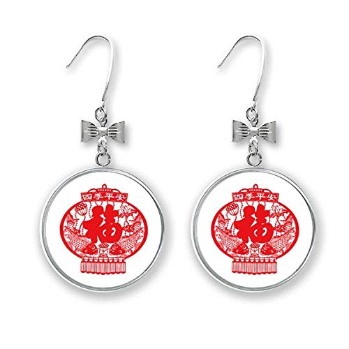 Boucles d'oreilles lanterne chinoise pendantes : le cadeau idéal pour elle