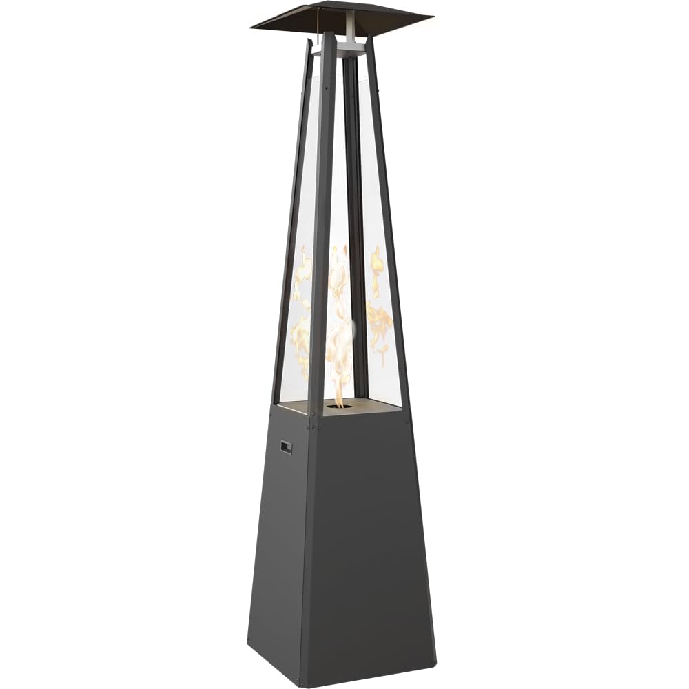 Kratki Umbrella Gas-Heizstrahler 48 kg, 216 x 50 x 10 cm, 10 Brennstoffe: Propan, Nennwärmeleistung 12 kW, Brenndauer bis zu 17 Stunden