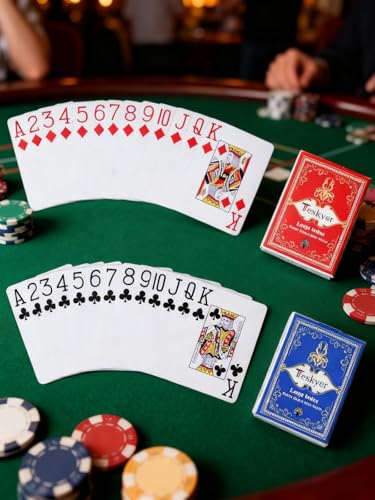 Pack 2 Barajas de Poker con Letras Grandes miniatura 6