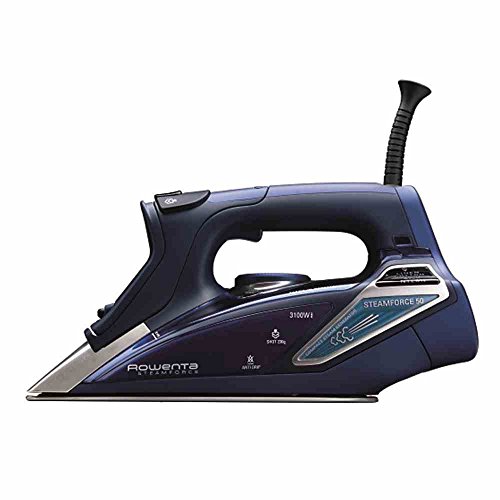 Miglior Ferro da stiro Rowenta (2024) 9 ROWENTA STEAMFORCE, ferro da stiro con tecnologia Microsteam400, 3100 W, funzione di pressione 230 g/min, sensore di movimento, arresto automatico, ferro da stiro a vapore DW9240D1