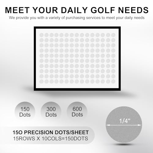 150 White Reflective Dot Stickers