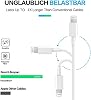 Cargador para iPhone, Paquete de 3 con Cable USB C a Lightning de 6 pies [Certificado MFi de Apple] 8
