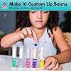 PURPLE LADYBUG Lip Balm Making Kit for Girls Age 8+ - BPA Free - Natural Ingredients - Make Your Own Lip Balm Set, Great 8 Year Old Girl Gifts, Arts and Craft Kit Toy for Ages 8 9 10 11+, Kid Presents #1