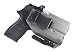 Fierce Defender IWB Kydex Holster Sig P320c RX w/APLc The Paladin Series -Made in USA- (Gunmetal Grey)
