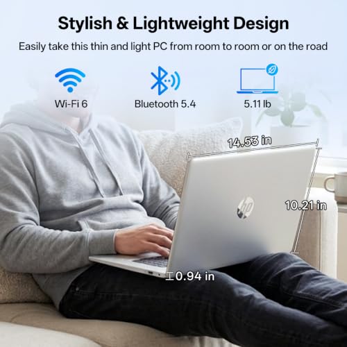Image of HP Essential 17.3 inch HD+ TouchscreenLaptop, Intel 5 120U, 16GB DDR4 + 1TB