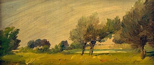 Paysage d'été vert Wilhelm Busch Imprimé Sur Toile pour Calmer le Stress