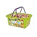 Price comparison product image Casdon C60628 Shopping Basket with Food, Assorted Colours