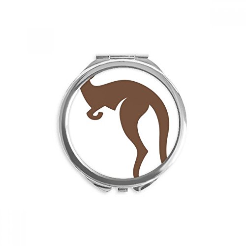 Miroir de poche kangourou pour corriger le maquillage rapidement sans encombrer le sac