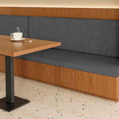 GUOLIXIA Coussin de Banc sur Mesure 58 x 65 cm Fond Antidérapant Coussin de Banc Hautement Élastique pour Bancs de Jardin, Balançoires, Patios, Bancs...