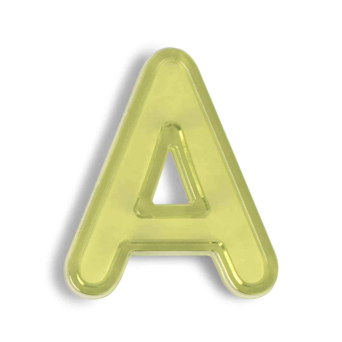 Miniland- Letras mayúsculas translúcidas 76pzas para Mesa luz