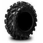 Bundle-9-Items-Fuel-Maverick-Black-14-Wheels-295-Swamp-Lite-Tires-4x156-Bolt-Pattern-12mmx15-Lug-Kit